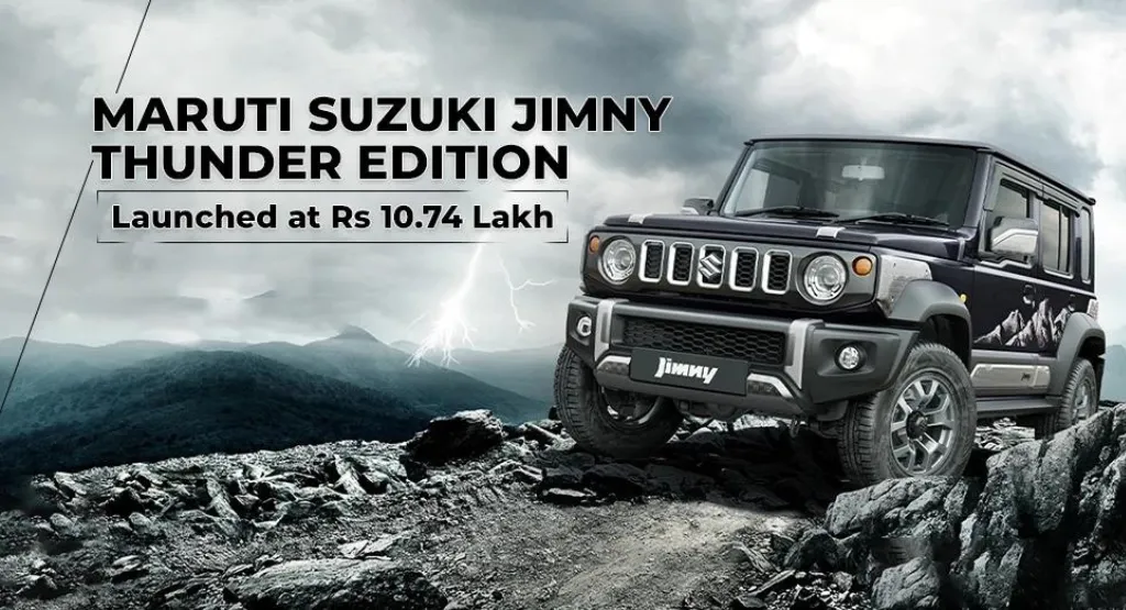 Maruti Suzuki Jimmy Thunder Edition Price in India