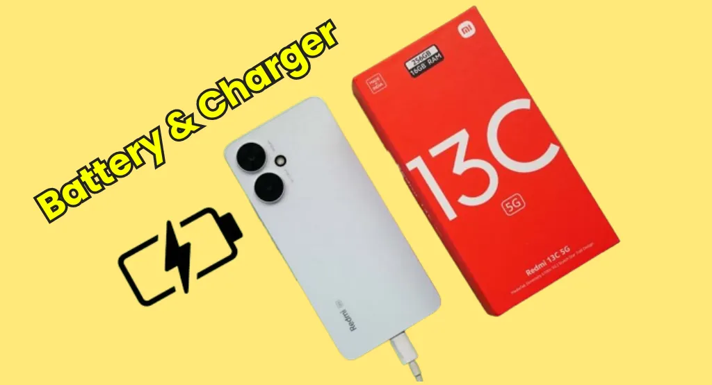 Redmi 13C 5G Battery & Charger